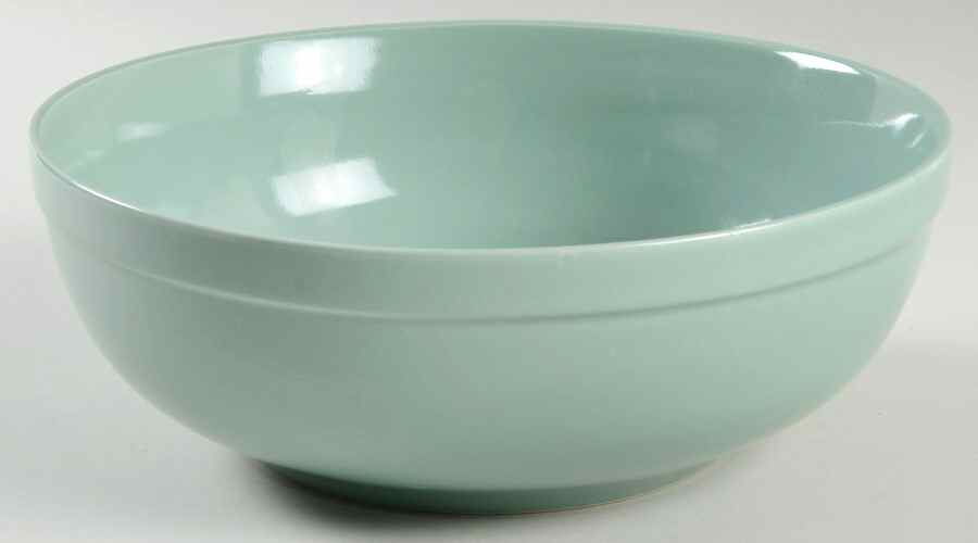 Main St Jade 9" Round Vegetable Bowl by Gibson Designs-1