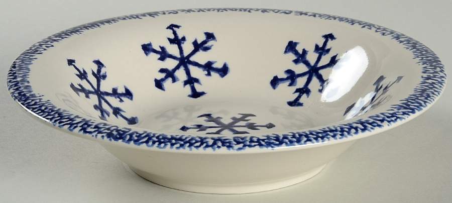 Snow Flake Coupe Soup Bowl by Gibson Designs-1