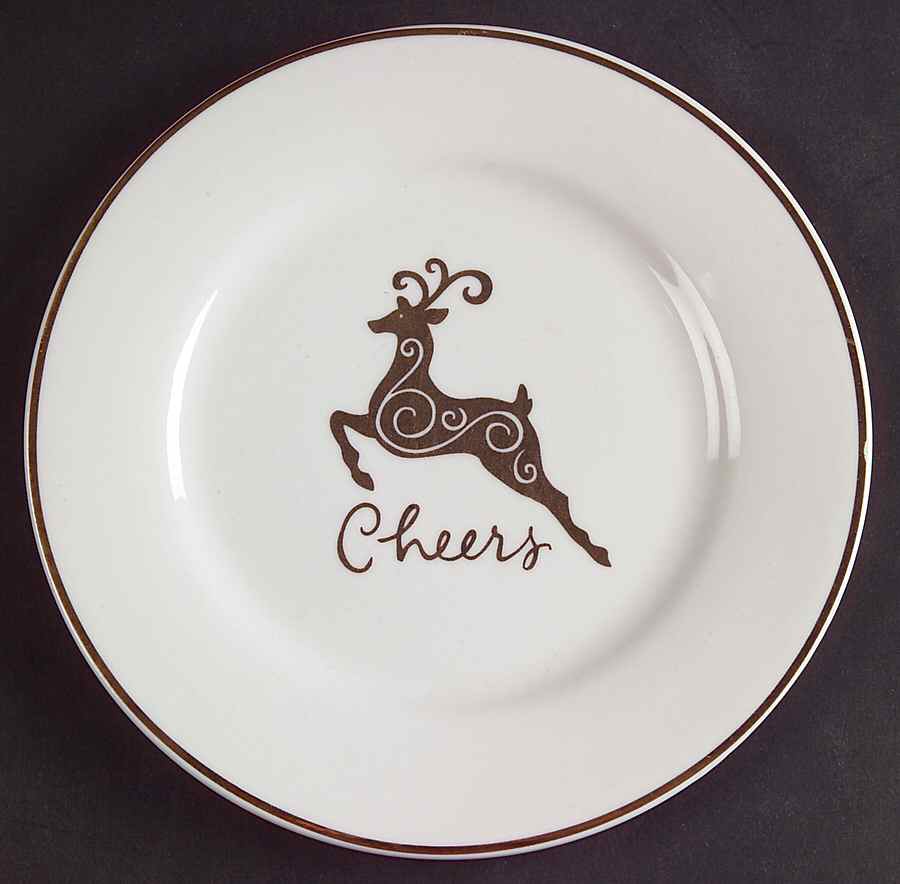 Celebration Salad Plate by Gibson Designs-1