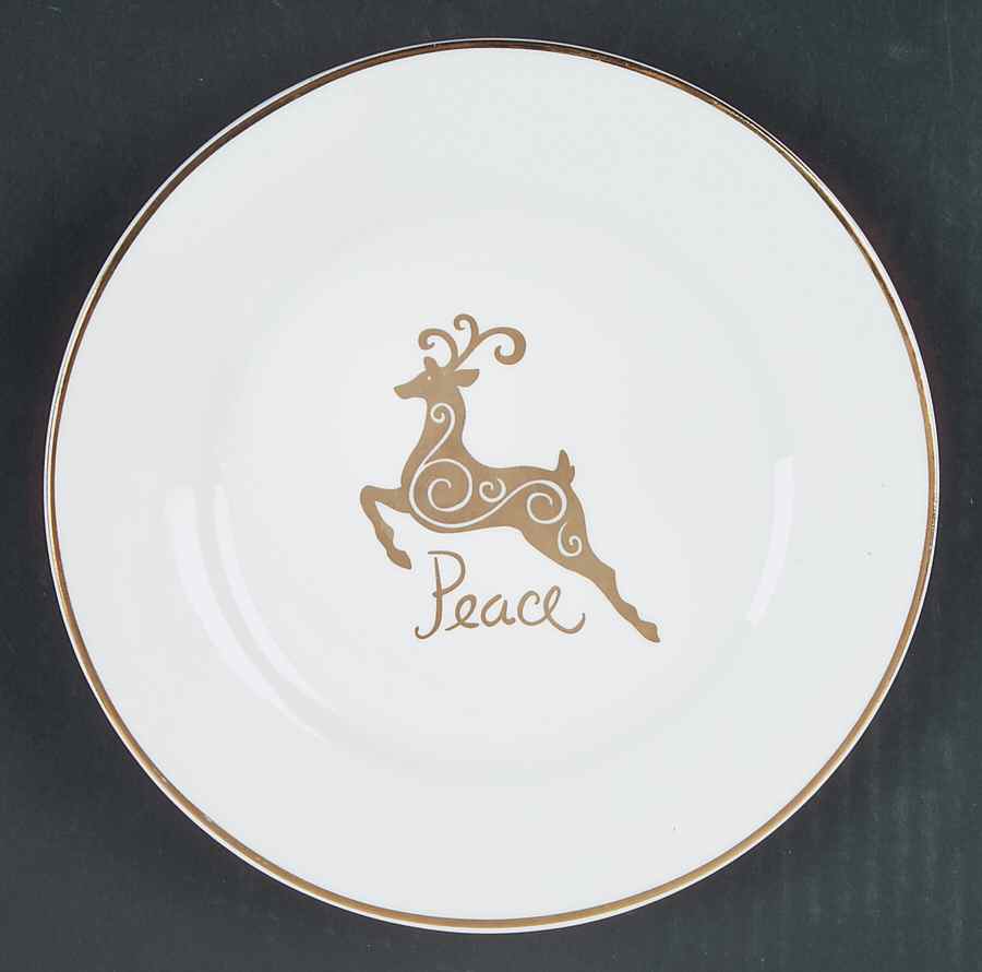 Celebration Salad Plate by Gibson Designs-1