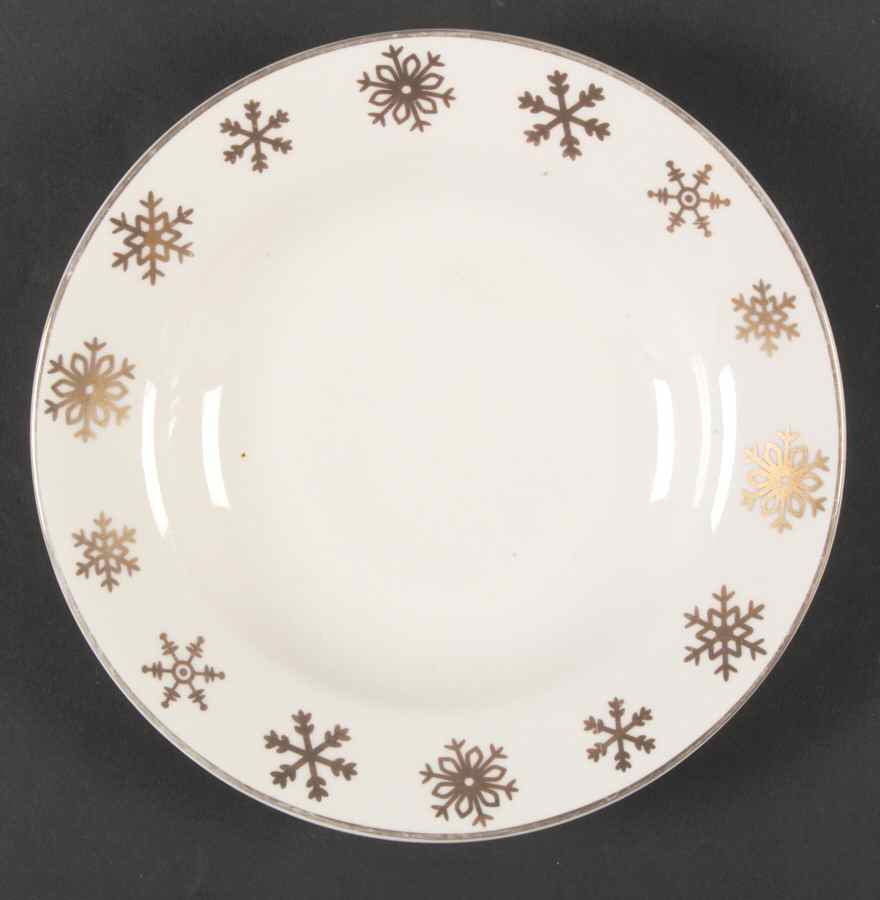 Celebration Rim Soup Bowl by Gibson Designs-1