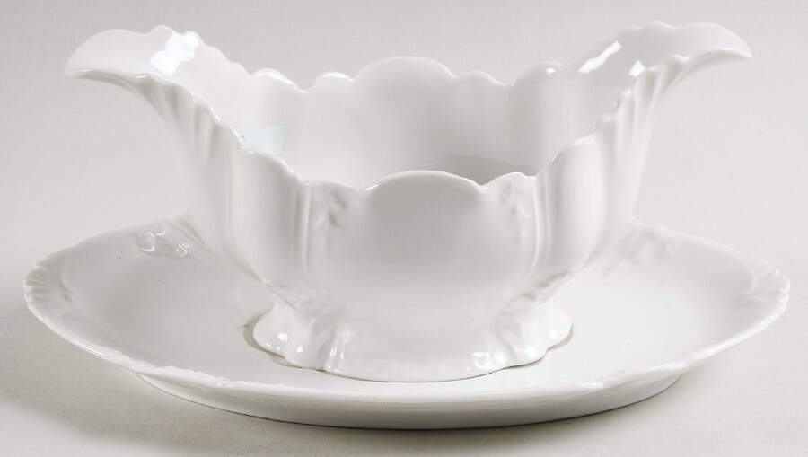 GDA157 Gravy Boat & Underplate by Gerard, Dufraisseix & Abbot-1