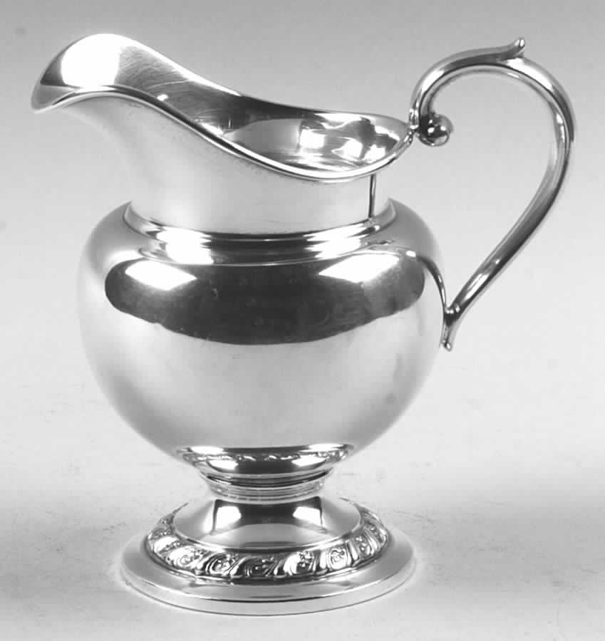 1091 (Sterling, Hollowware) Creamer by Gorham Silver-1