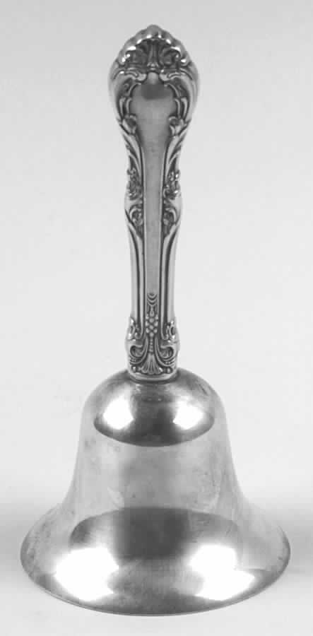 King Edward (Sterling, Hollowware) Sterling Tea Bell by Gorham Silver-1
