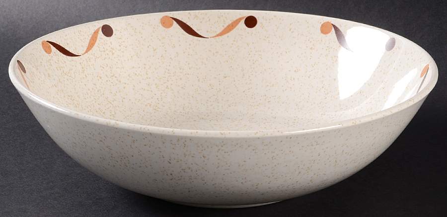 Neptune 9" Round Vegetable Bowl by WS George-1