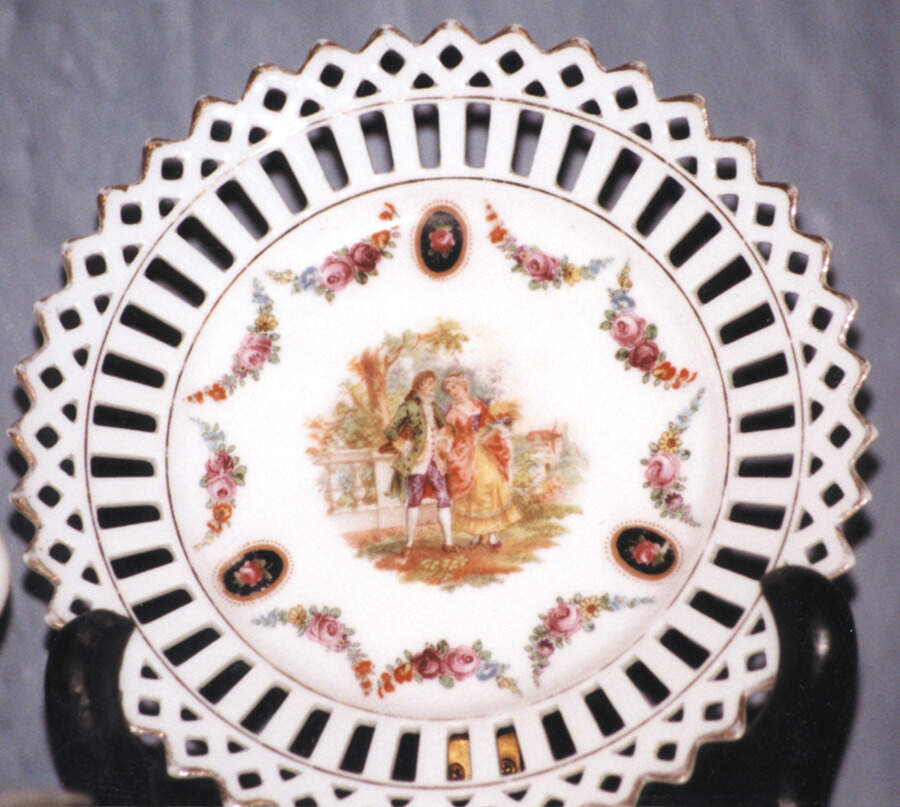 GMY59 5" Pierced Plate by Germany-1