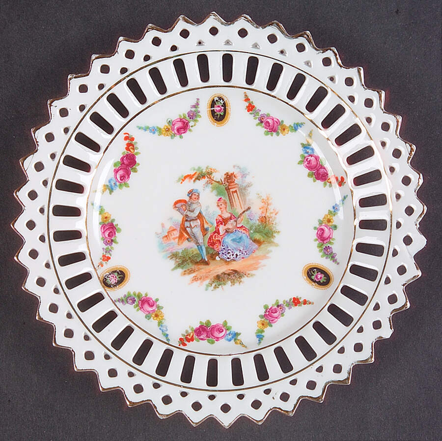 GMY59 5" Pierced Plate by Germany-1