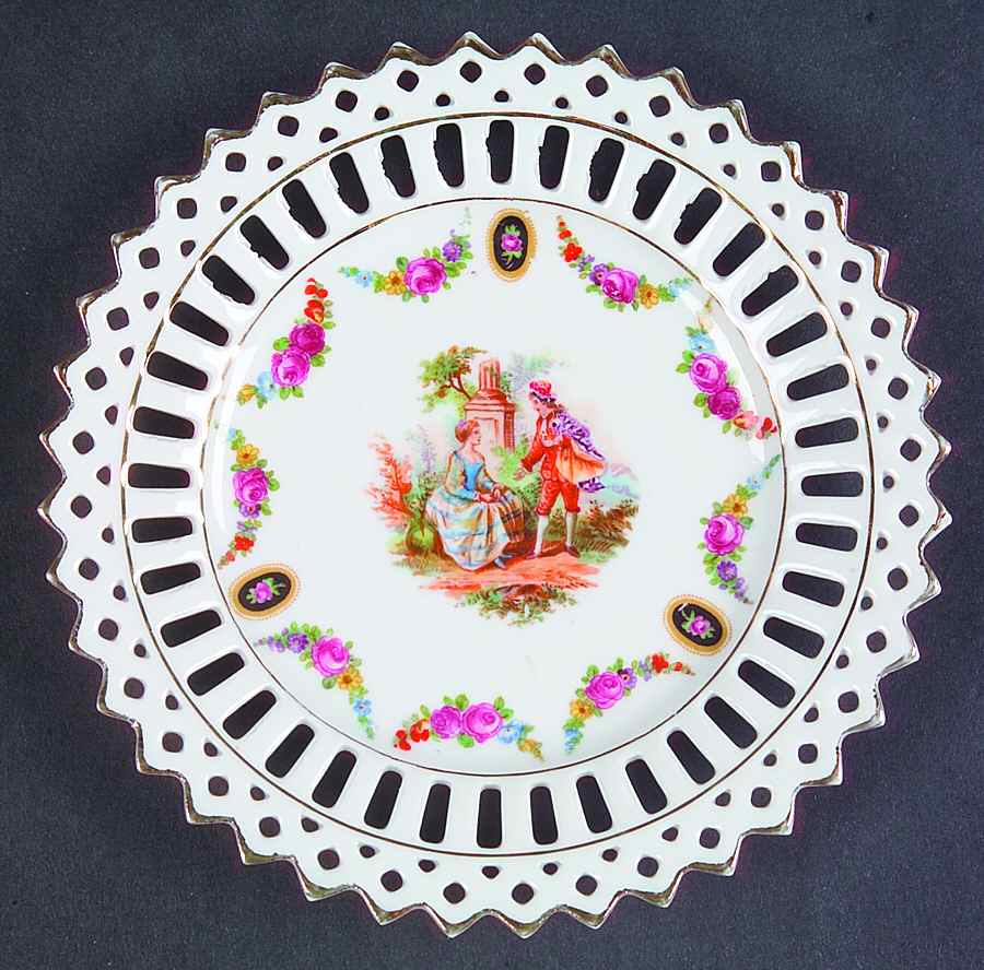 GMY59 5" Pierced Plate by Germany-1
