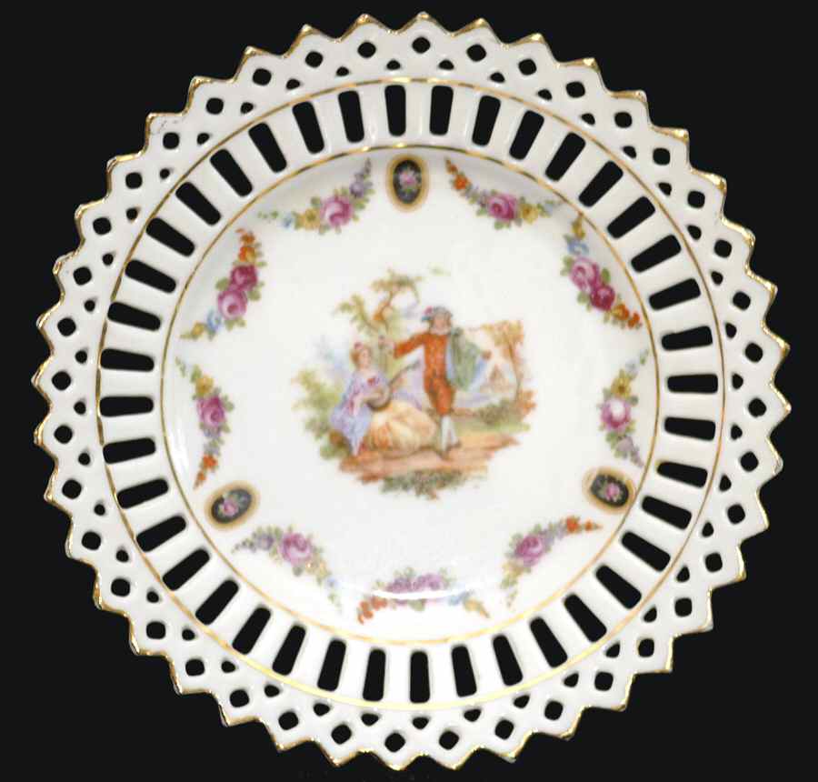 GMY59 5" Pierced Plate by Germany-1