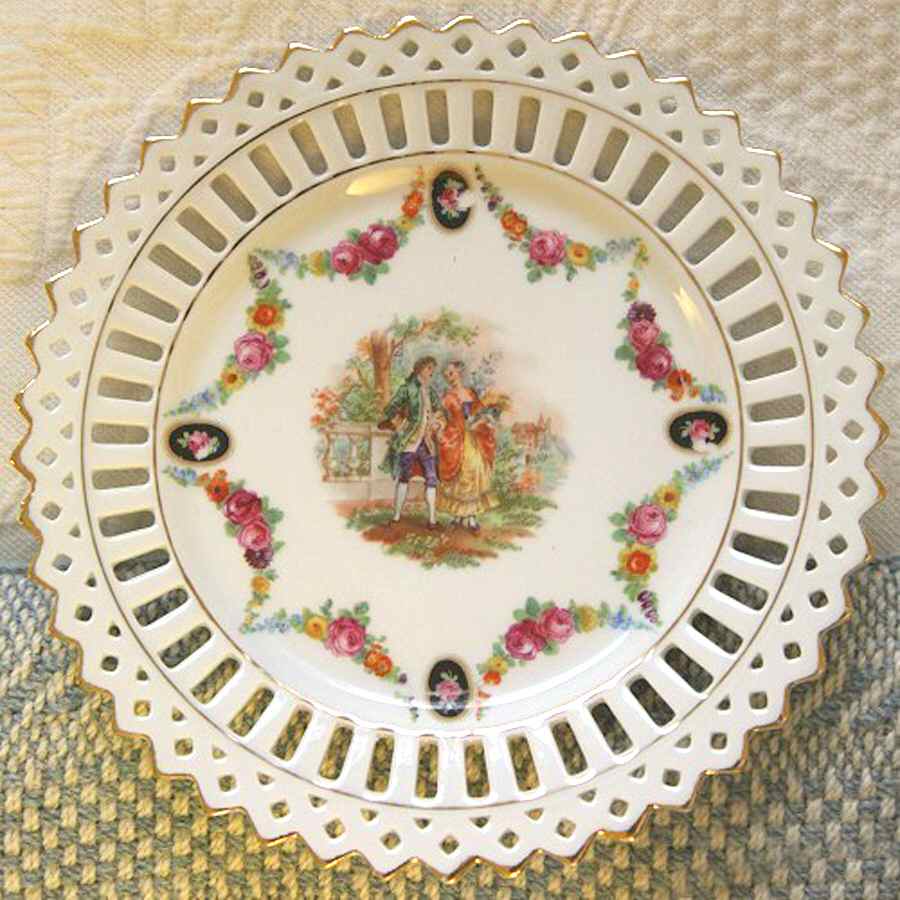 GMY59 7'' Pierced Plate by Germany-1