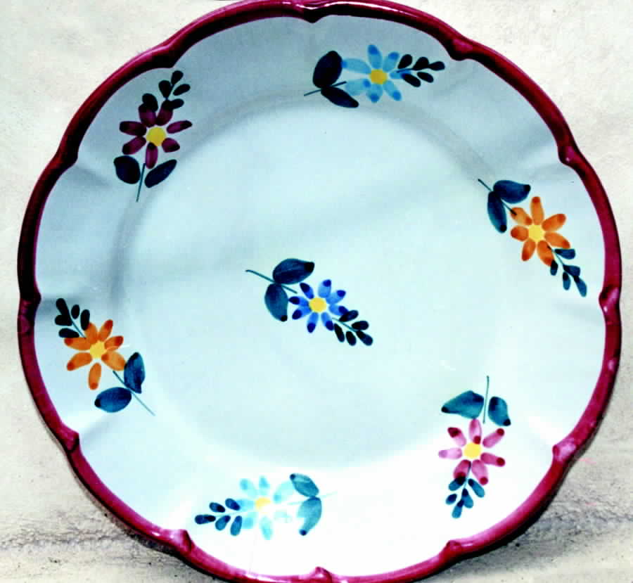 GUM4 Dinner Plate by Gumps-1