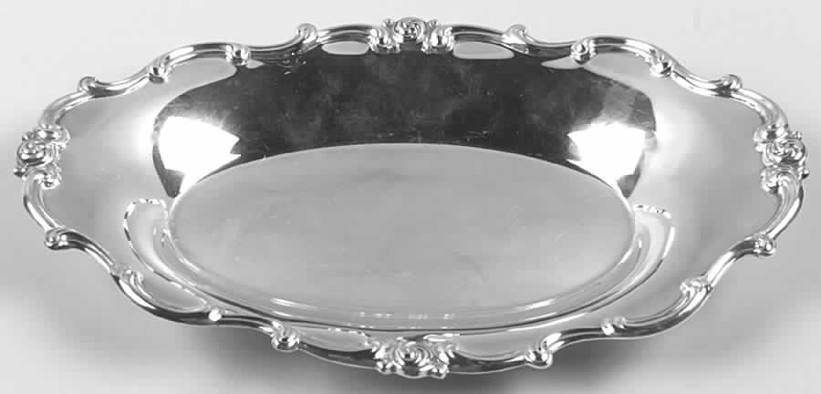 Rondo (Silverplate, Hollowware) Silverplate Bread Tray by Gorham Silver-1