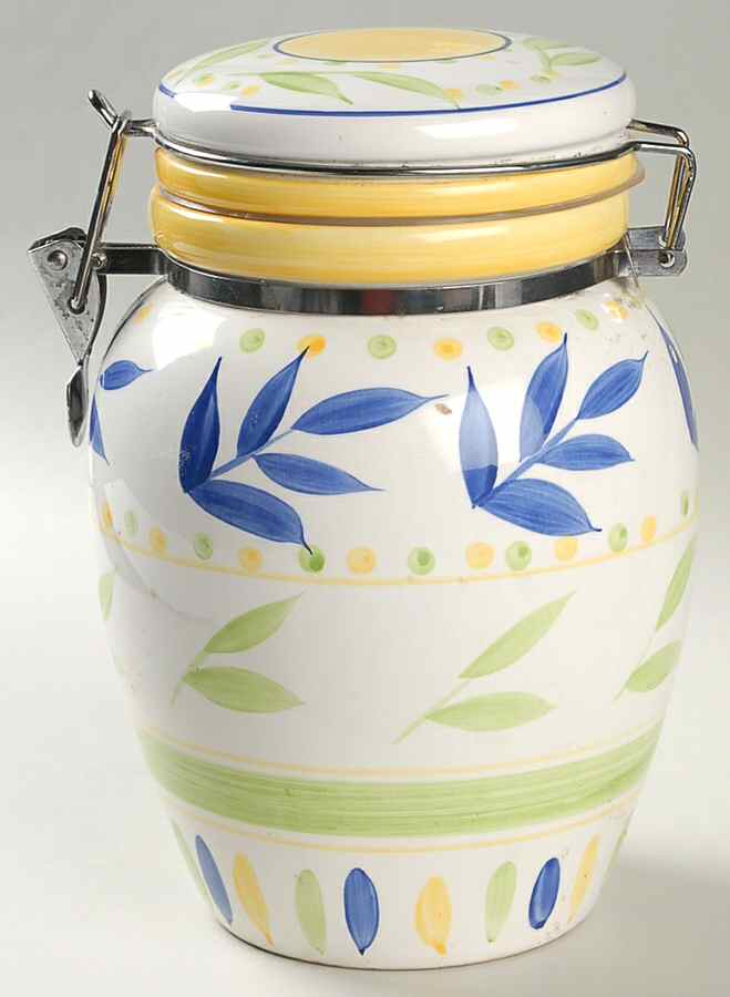 Clarisse Large Canister & Lid by Gibson Designs-1