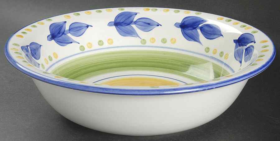 Clarisse 9" Round Vegetable Bowl by Gibson Designs-1