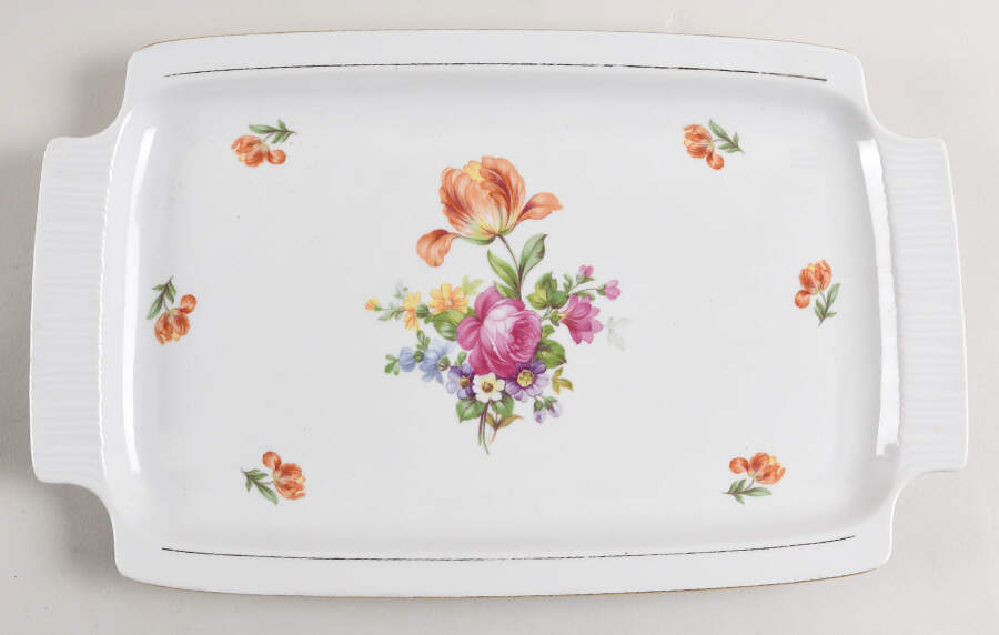 CZ11 14" Oval Serving Platter by Colditz Porzellan-1