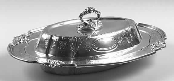 Tuileries (Sterling, 1906, Hollowware) Sterling Double Vegetable by Gorham Silver-1