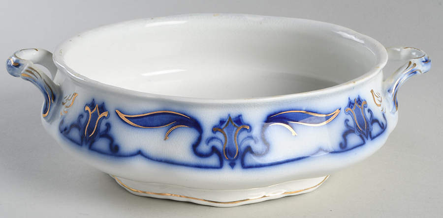 Lotus Round Vegetable No Lid by Grindley-1