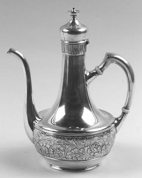 3135 (Sterling, Hollowware) Sterling Demitasse Pot by Gorham Silver-1