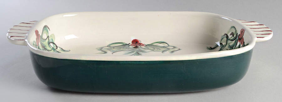 Hollylujah 16" Rectangular Baker by Gail Pittman-1