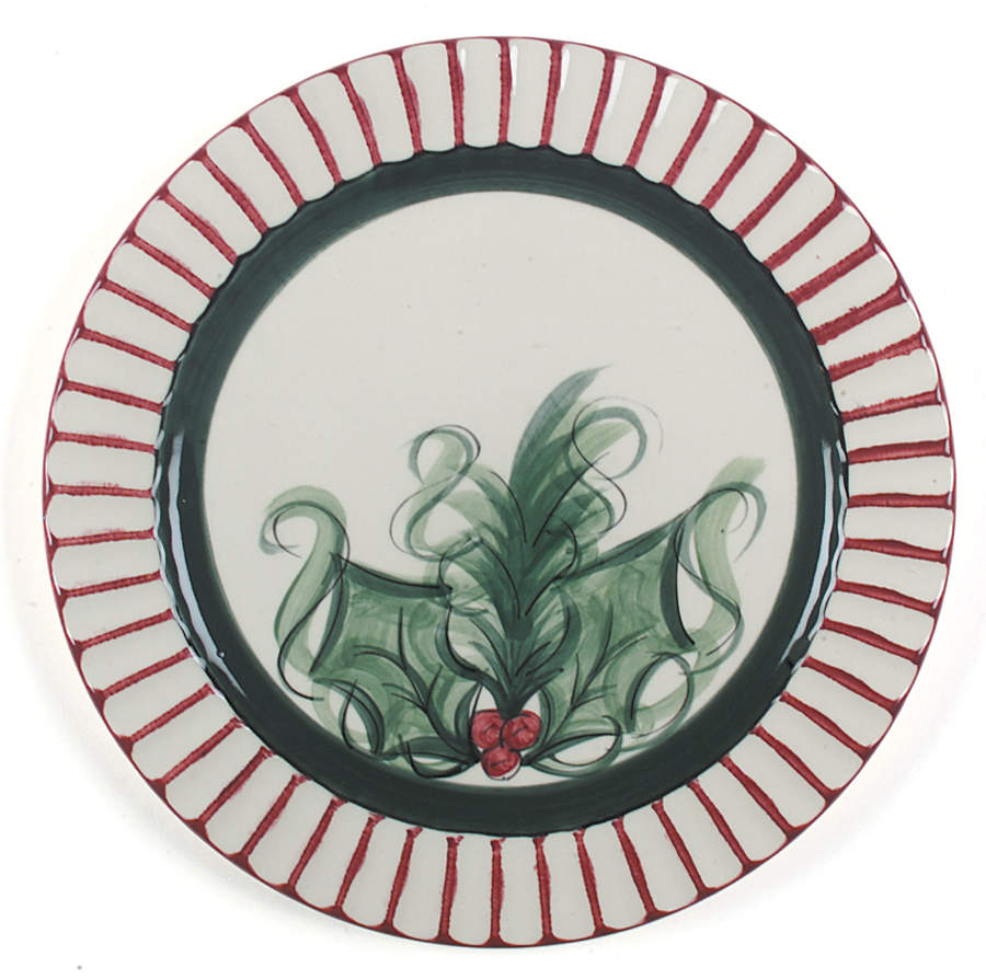 Hollylujah Dinner Plate by Gail Pittman-1