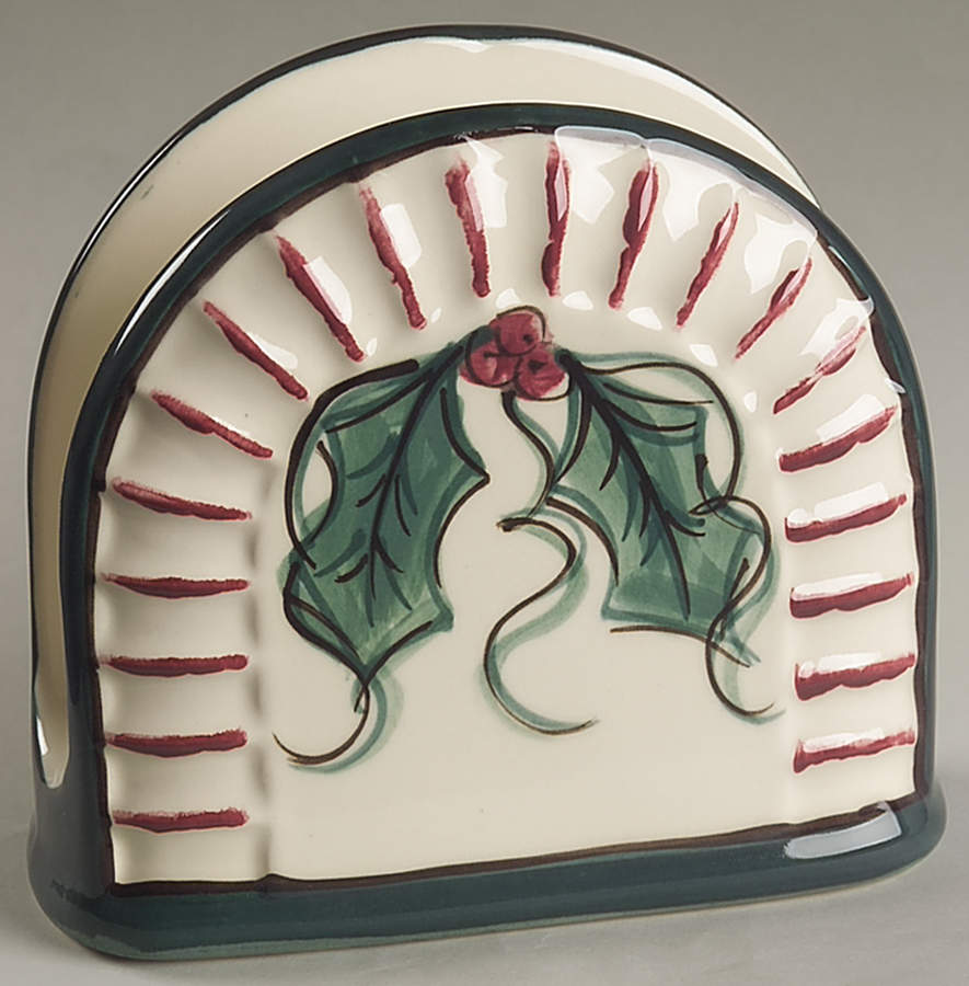 Hollylujah Napkin Holder by Gail Pittman-1