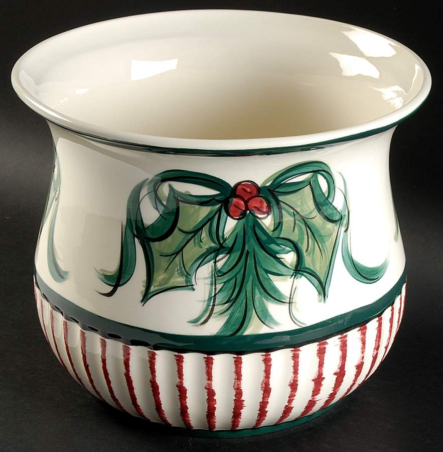 Hollylujah Large Cachepot by Gail Pittman-1