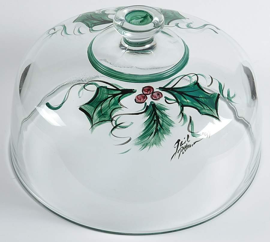 Hollylujah Glassware Dome by Gail Pittman-1