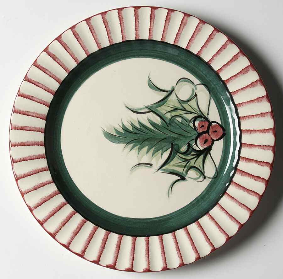 Hollylujah Salad Plate by Gail Pittman-1