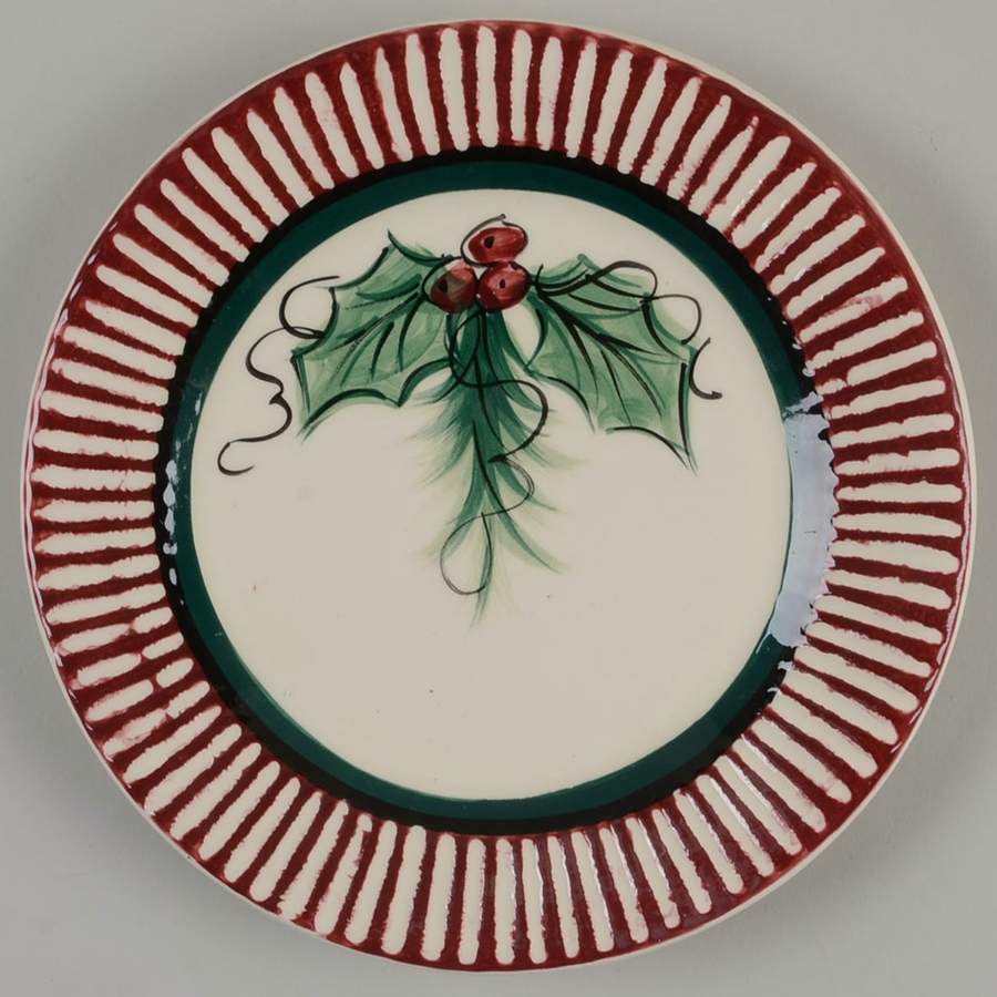 Hollylujah Salad Plate by Gail Pittman-1
