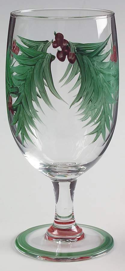Hollylujah 16 Oz Glassware Goblet by Gail Pittman-1