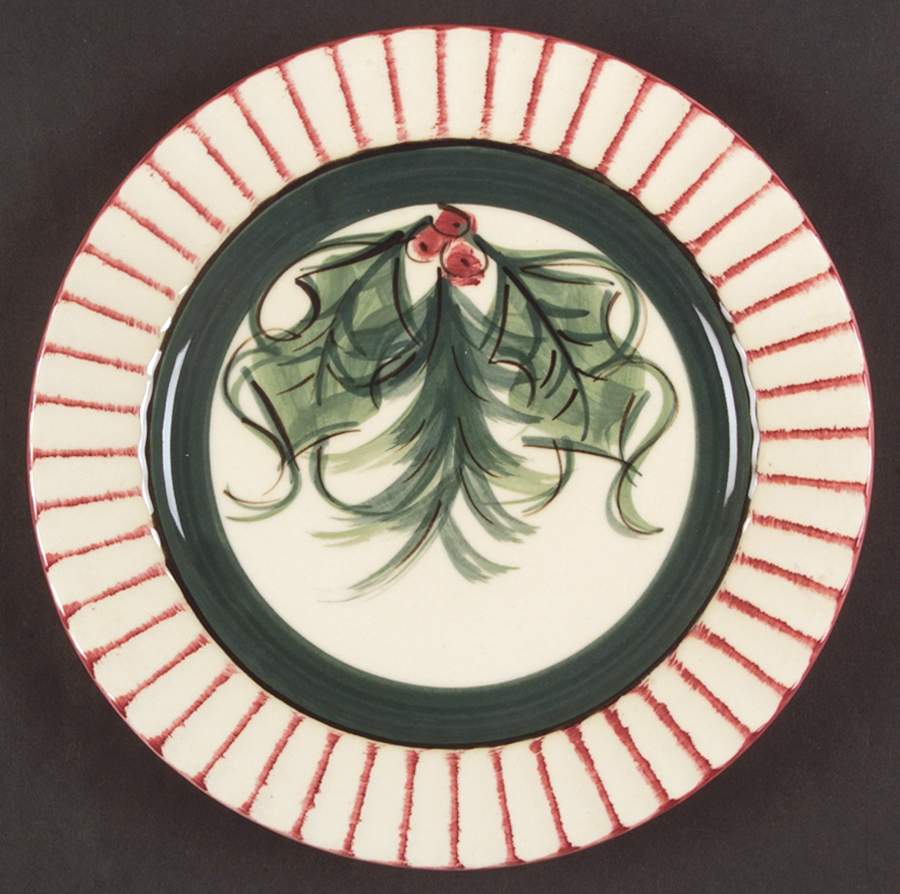 Hollylujah Salad Plate by Gail Pittman-1