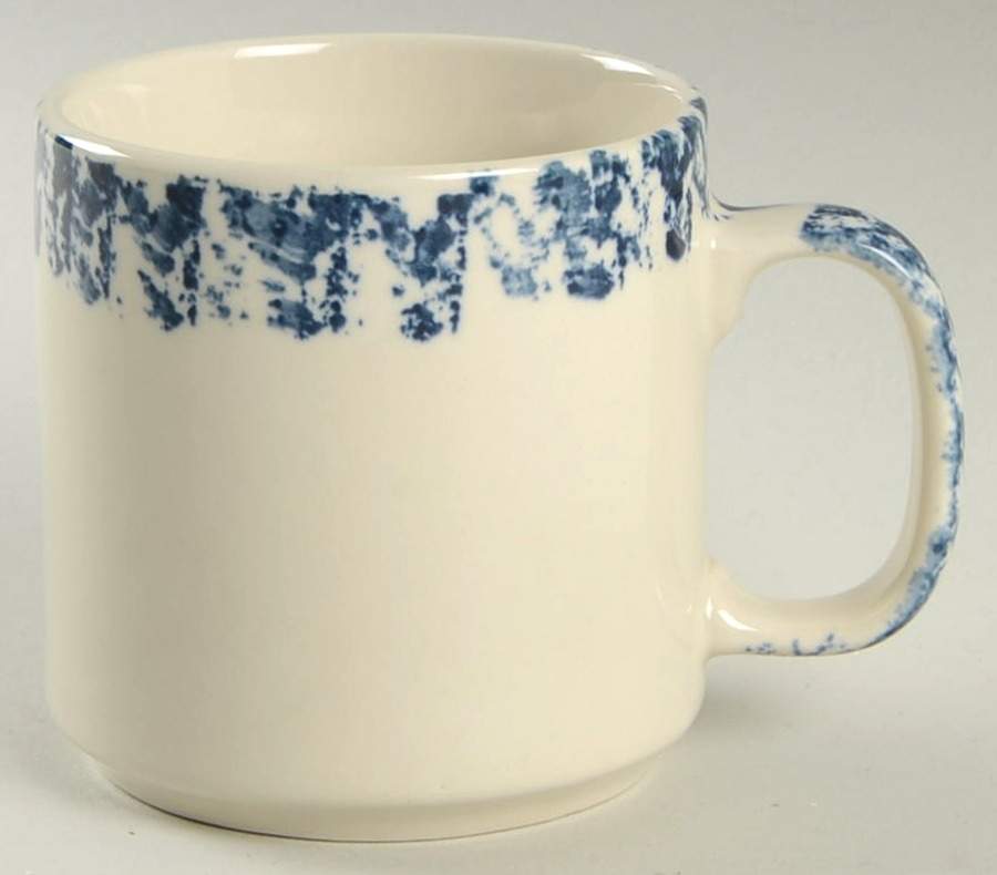 COBALT SPONGE Mug by Gibson Designs-1