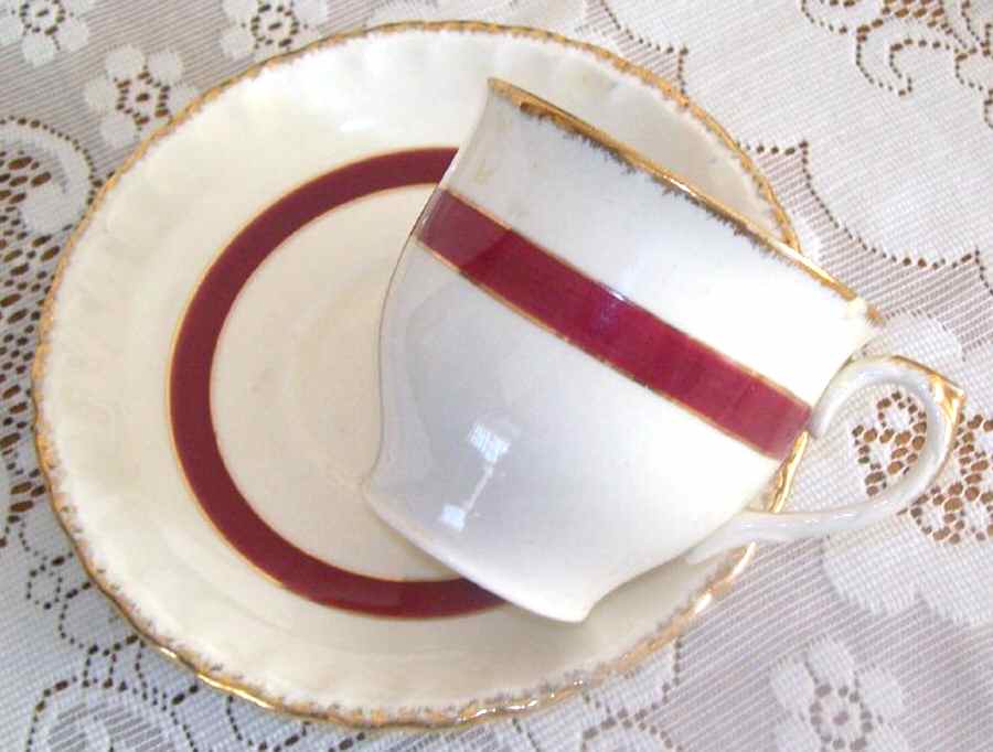4817 Flat Demitasse Cup & Saucer Set by Grindley-1