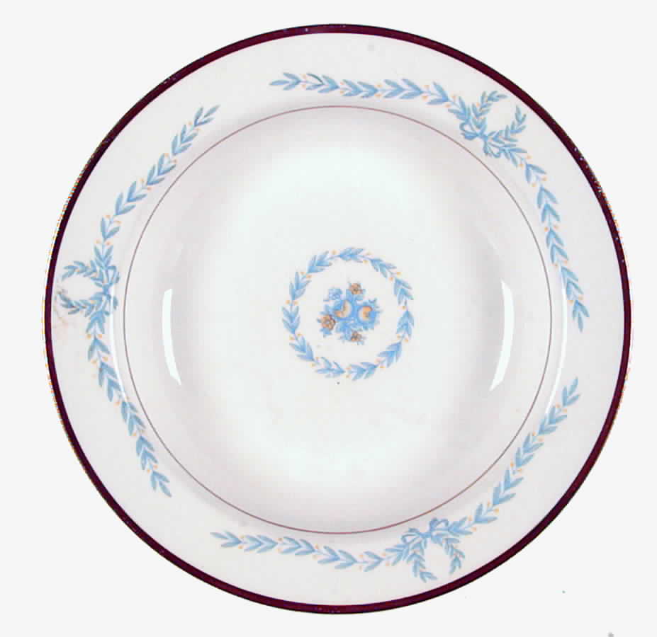 GEO257 Rim Soup Bowl by WS George-1