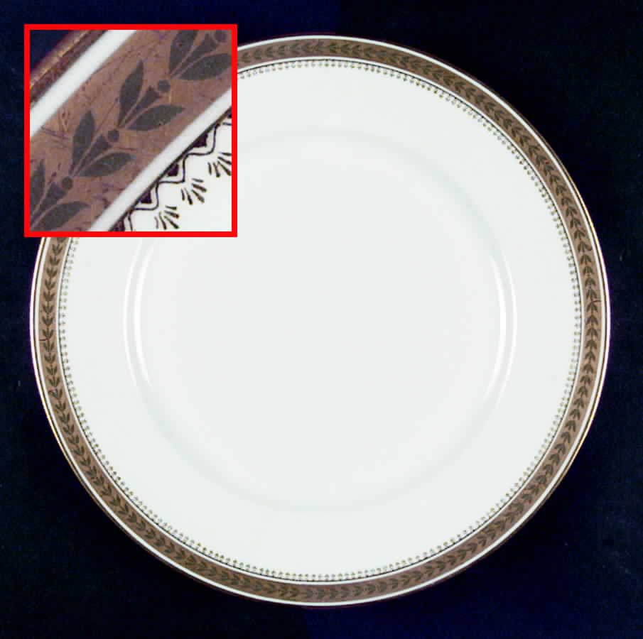 GUE323 Dinner Plate by WM Guerin-1