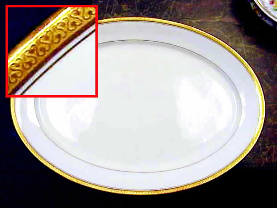GDA167 12" Oval Serving Platter by Gerard, Dufraisseix & Abbot-1