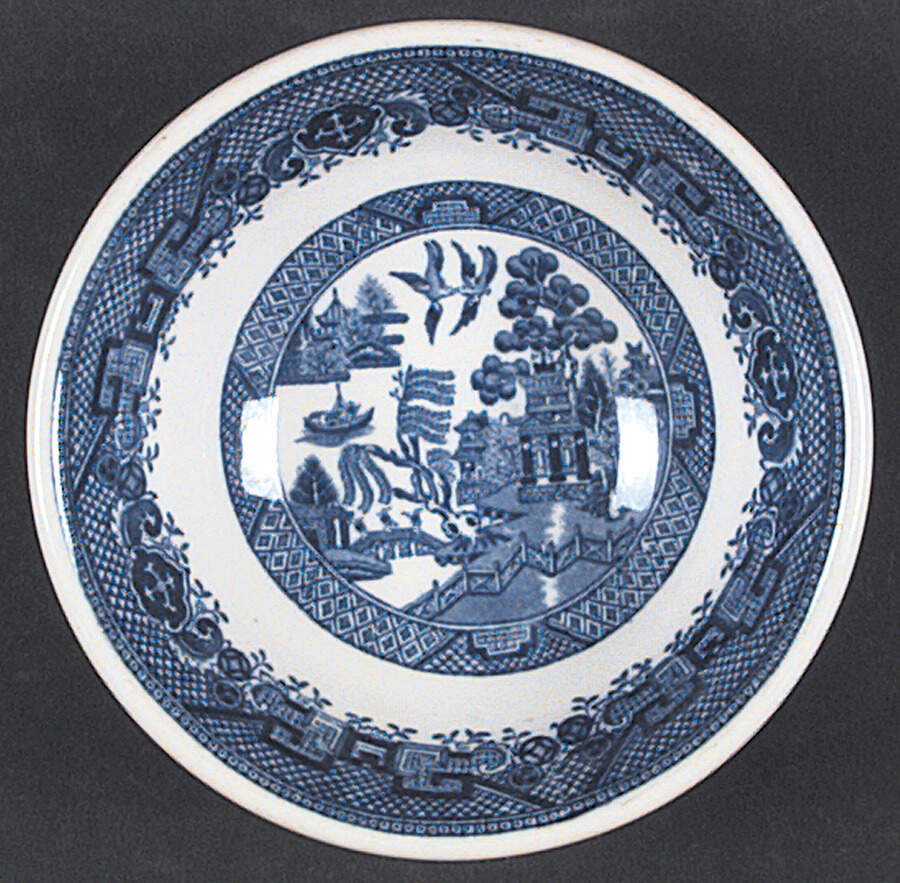 Willow Blue Fruit/Dessert (Sauce) Bowl by Grindley-1