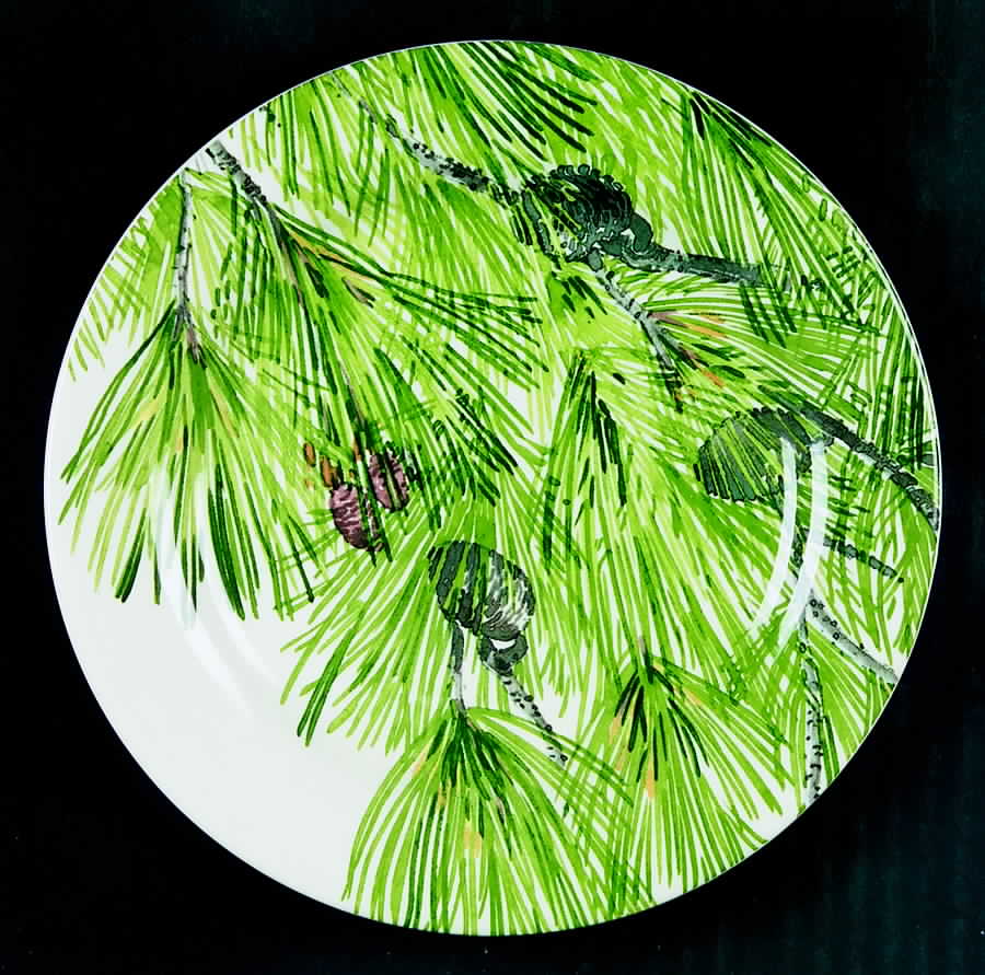 Garrigue Bread & Butter Plate by Faiencerie De Gien-1