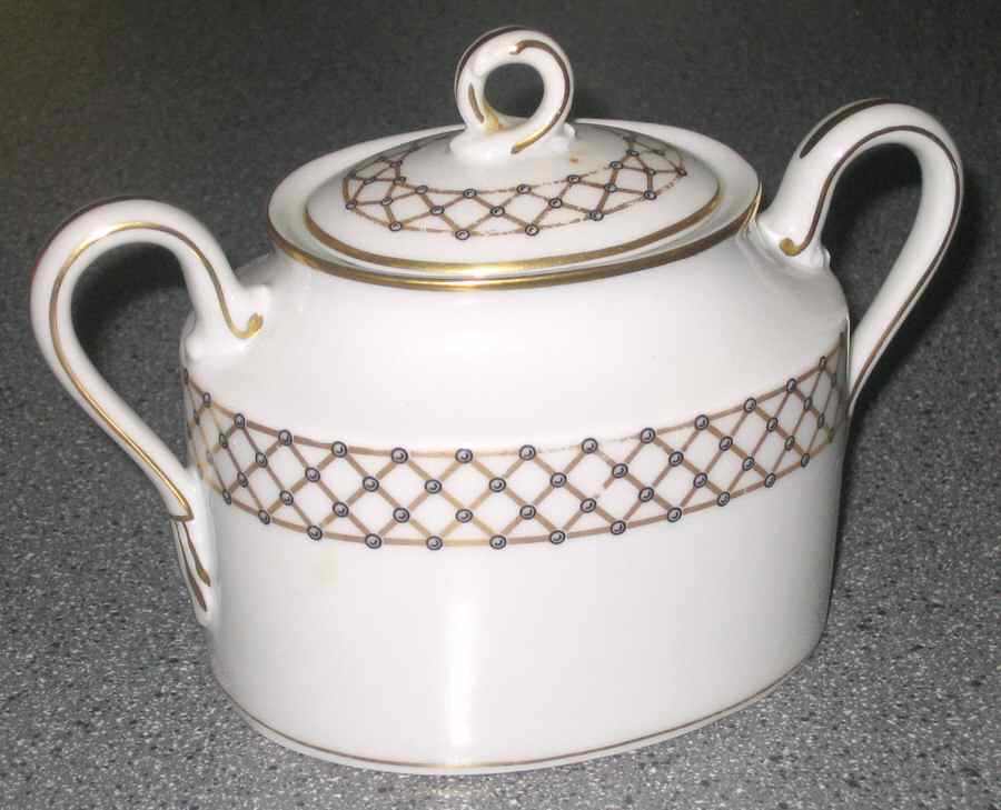 GIN99 Sugar Bowl & Lid by Ginori 1735-1
