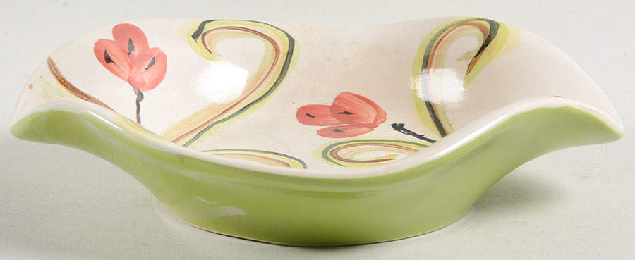 Honeysuckle Spoon Rest/Holder (Holds 1 Spoon) by Gail Pittman-1