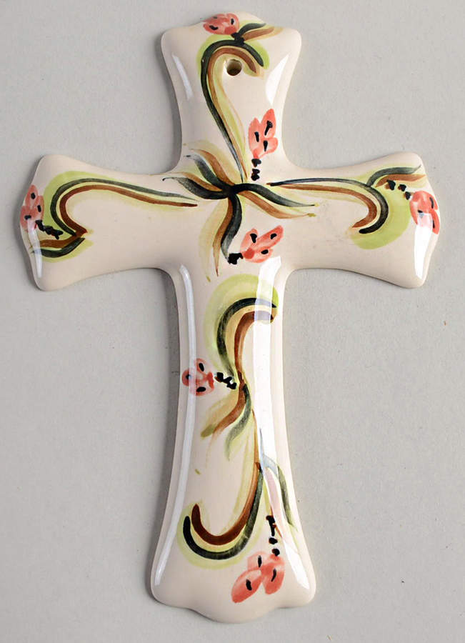 Honeysuckle Small Scottish Cross by Gail Pittman-1