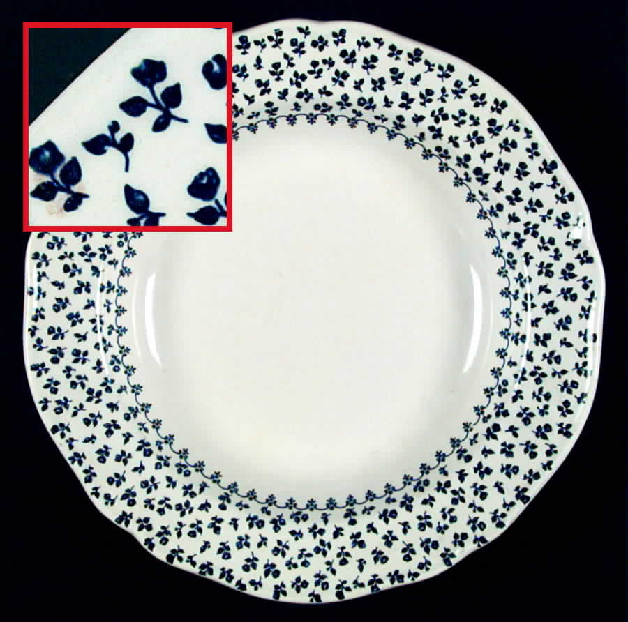GIE7 Rim Soup Bowl by Faiencerie De Gien-1