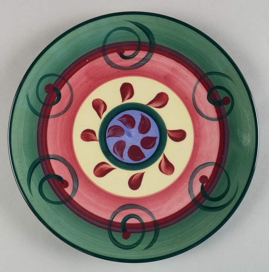Street Party Dinner Plate by Gail Pittman-1