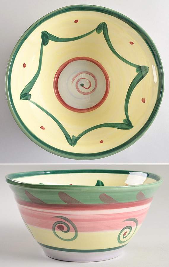 Street Party 9" Mixing Bowl by Gail Pittman-1