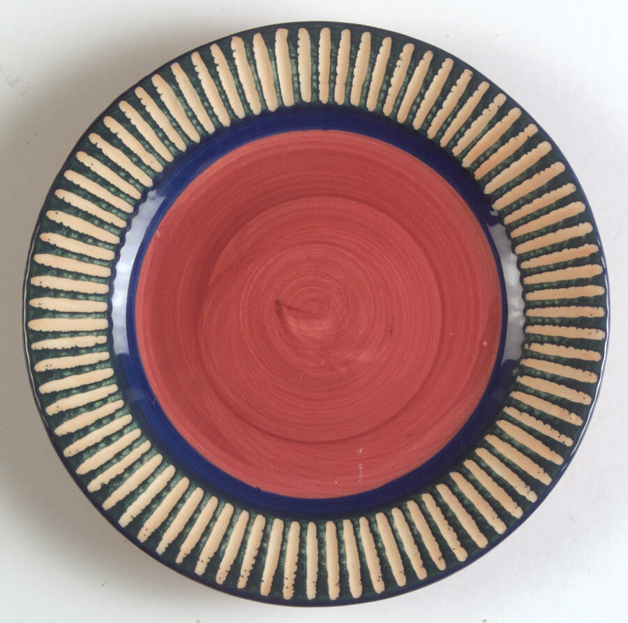 Red Azalea Salad Plate by Gail Pittman-1
