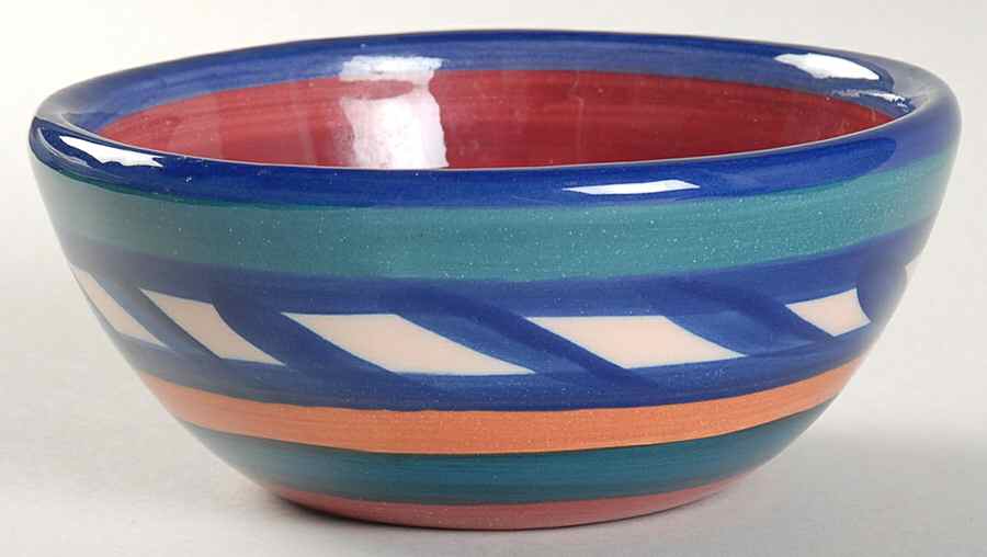 Red Azalea Soup/Cereal Bowl by Gail Pittman-1