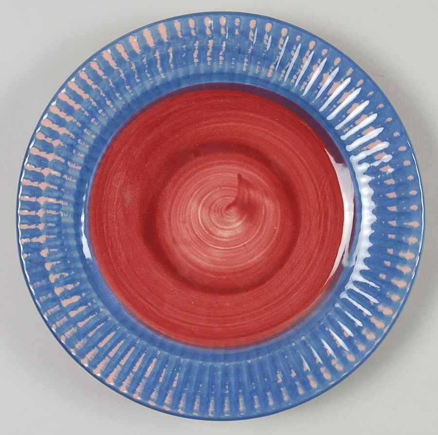 Red Azalea Salad Plate by Gail Pittman-1