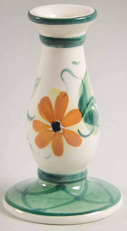 Daisy Chain 5" Candlestick by Gail Pittman-1