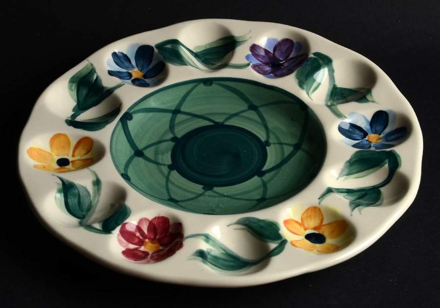 Daisy Chain Deviled Egg Plate by Gail Pittman-1