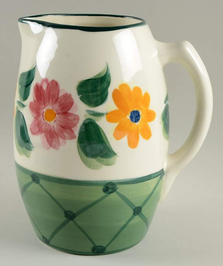 Daisy Chain 64 Oz Pitcher by Gail Pittman-1